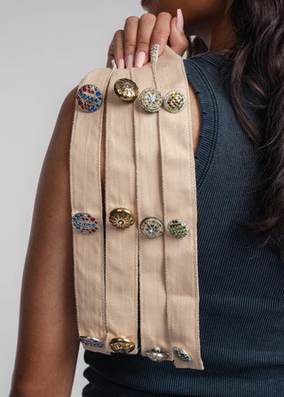 Interchangeable Button Strips