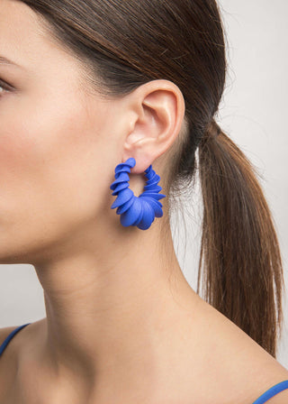 Hoop Earrings - 3D Printed - Bailong 1
