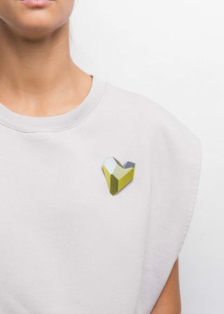 Herzbrosche - 3D gedruckt