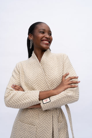 Anele Belted Blazer