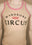 Ecru / Pink Trim