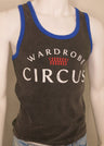 Vintage Grey / Blue Trim