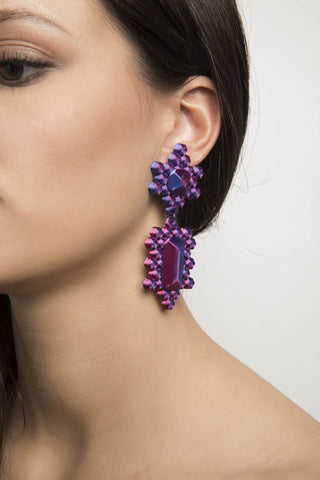 Stones L Earclips