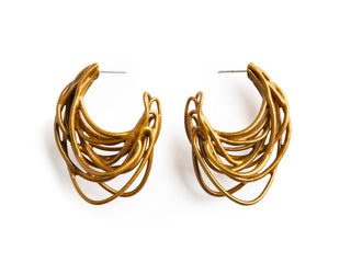 Hoop Earrings - 3D Printed - Theia 1
