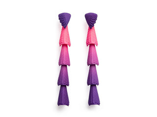 Pink earrings