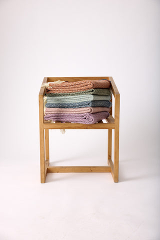 Wool Blanket - Double Diamond Bi-Color