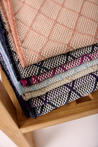Cotton Throw — Bold Diamond