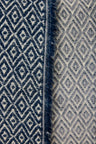 Azul oscuro / Gris liso