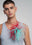 Light Grey-Multi Color